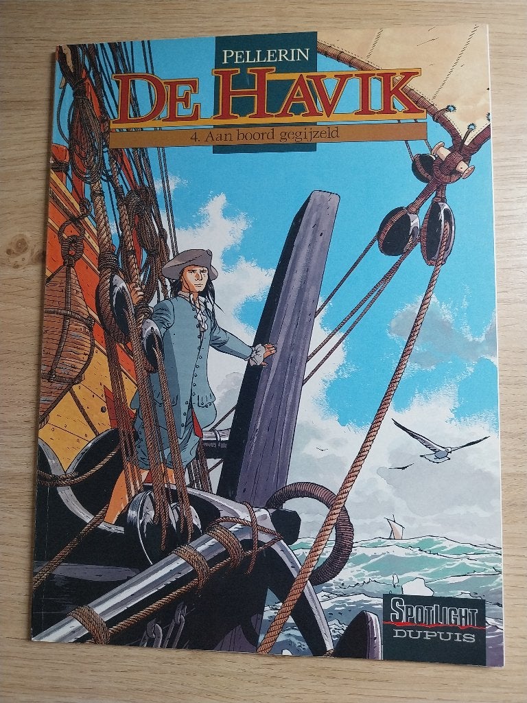 strip De Havik - 4 Aan boord gegijzeld, Eén stripboek, Ophalen of Verzenden, Zo goed als nieuw