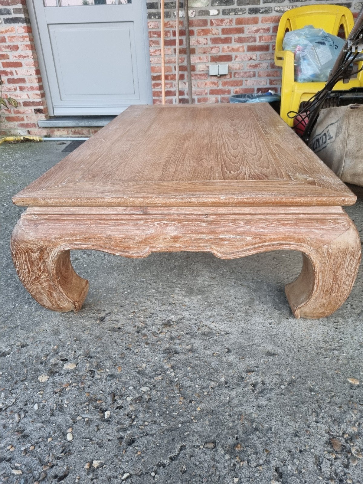Opiumtafel, Huis en Inrichting, Ophalen, 50 tot 100 cm, Zo goed als nieuw, 150 tot 200 cm