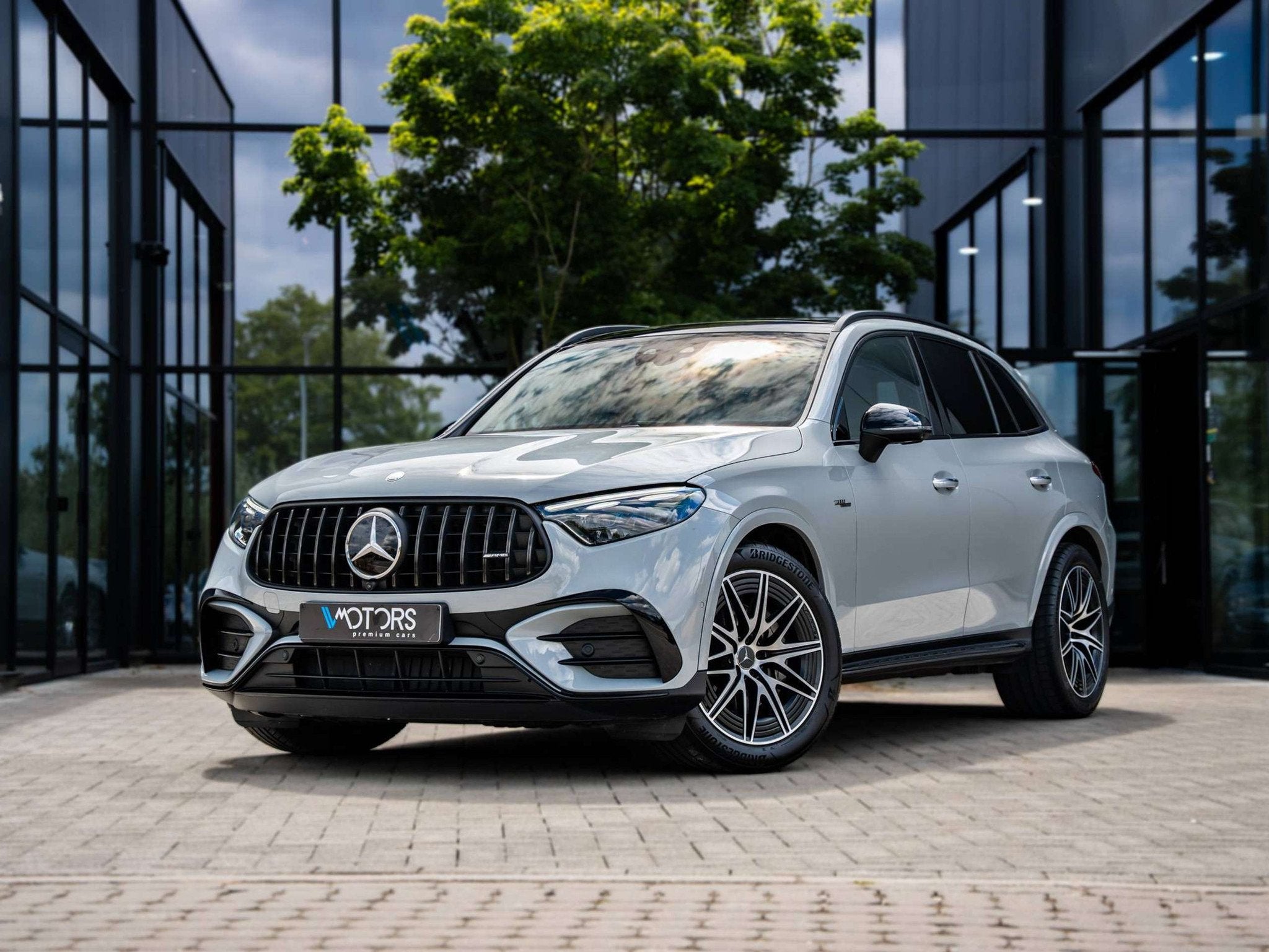 Mercedes-Benz GLC 43 AMG 4MATIC - Pano - Digital Light - Dis, Autos, Mercedes-Benz, Cuir, Argent ou Gris, Achat, Entreprise