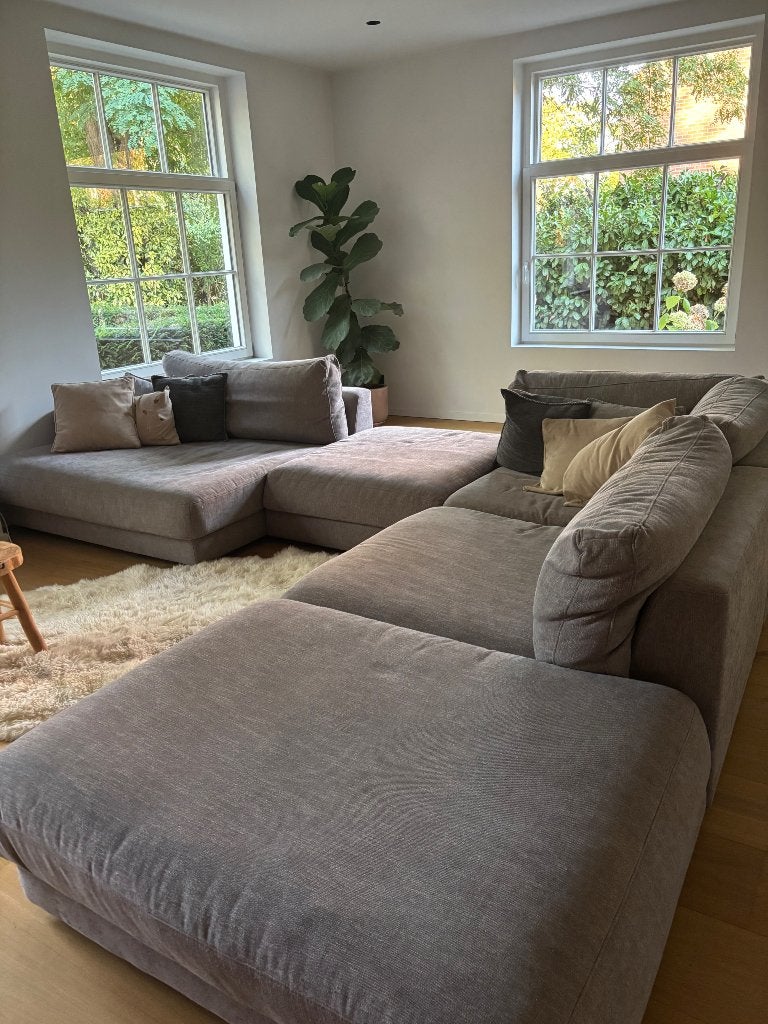 Prachtige hoeksalon, Ophalen, Gebruikt, Stof, Modern