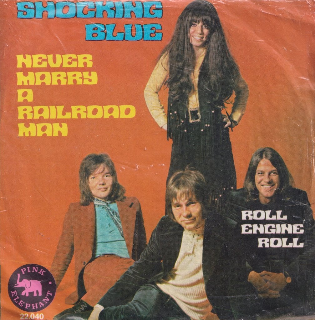 Shocking Blue – Never marry a railroad man - Single, Enlèvement ou Envoi, Utilisé, Pop