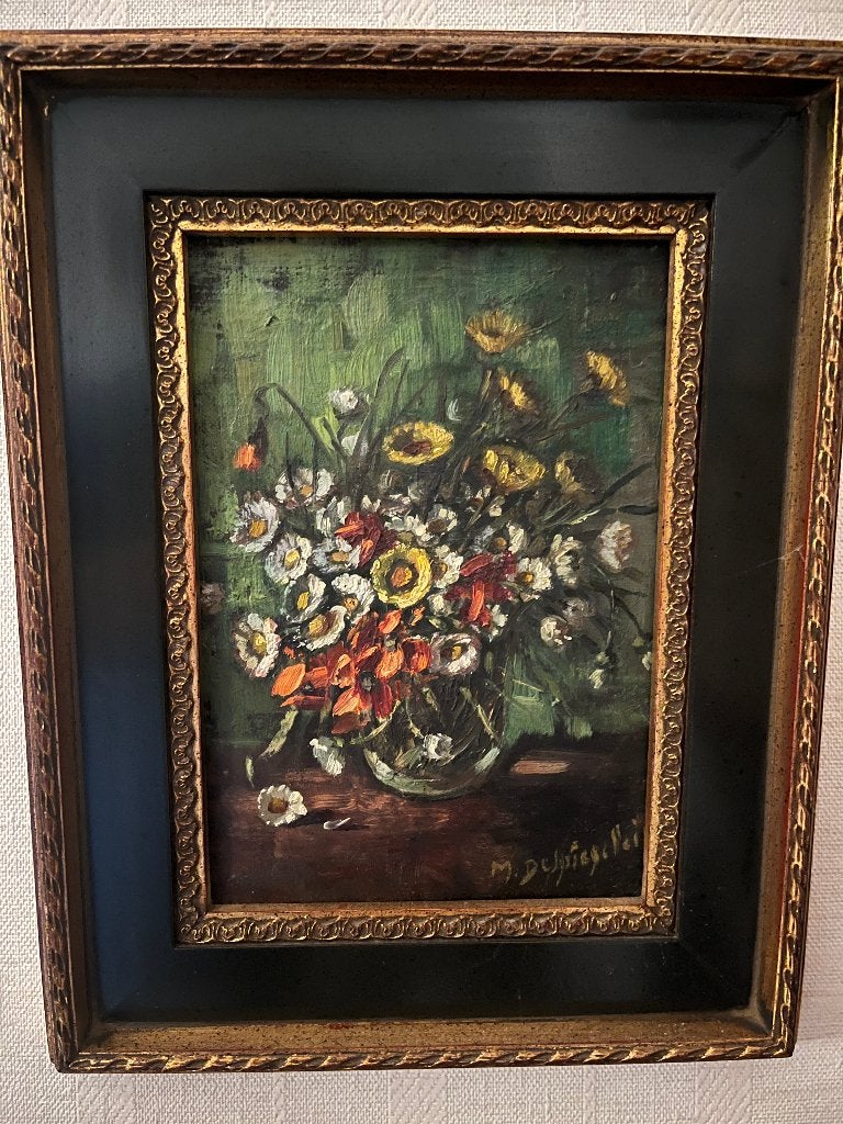 Lot van 8 rustieke schilderijen, Enlèvement
