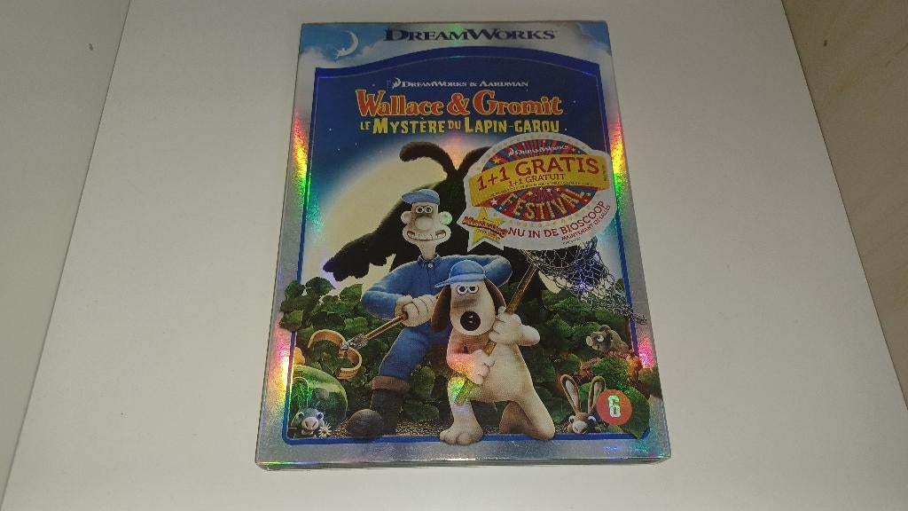 DVD Wallace et Gromit, le mystère du lapin-garou, À partir de 6 ans, Poupées ou Stop motion, Enlèvement ou Envoi, Utilisé