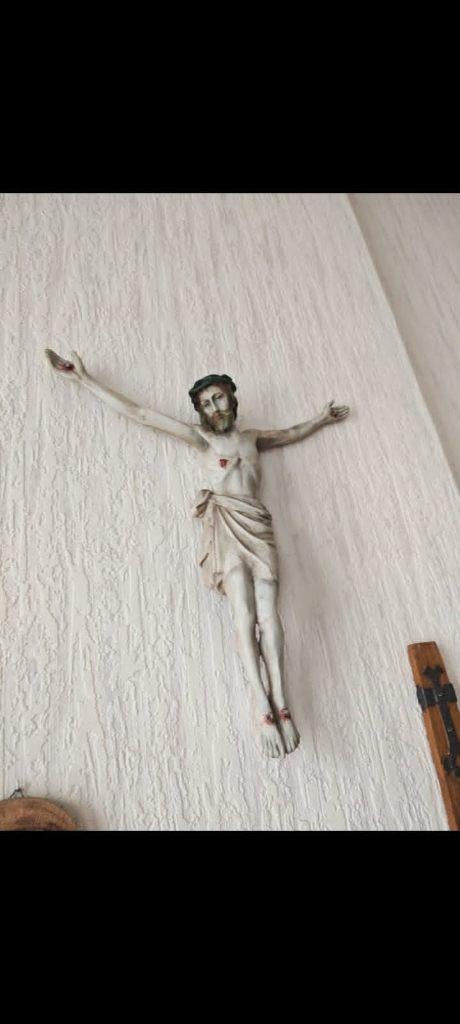 Antieke jezus beeld, Antiek en Kunst, Ophalen