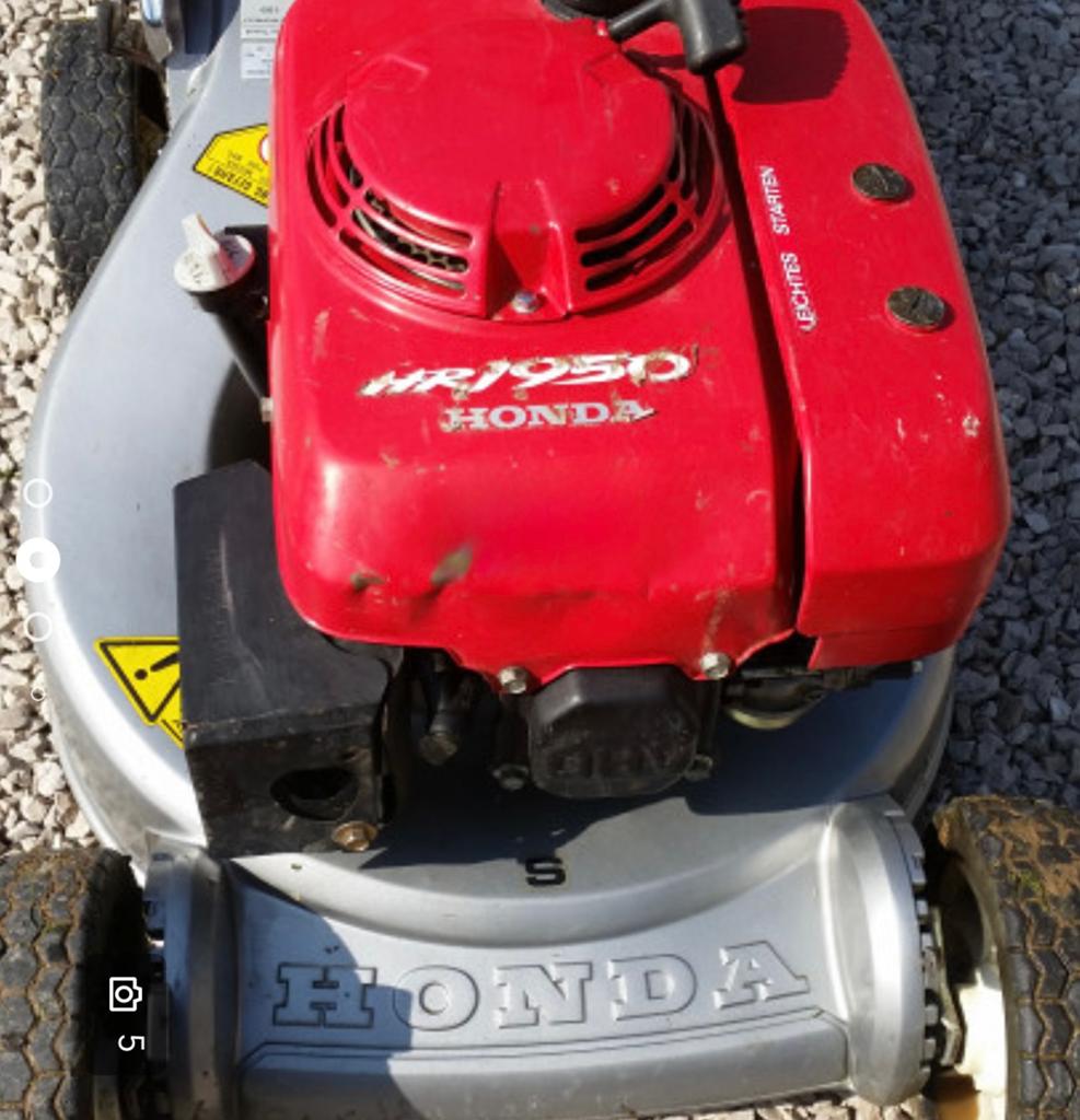 Honda in werkende staat onderhoud gehad en mes vervangen, Ophalen, Zo goed als nieuw, 40 t/m 49 cm, Opvangzak