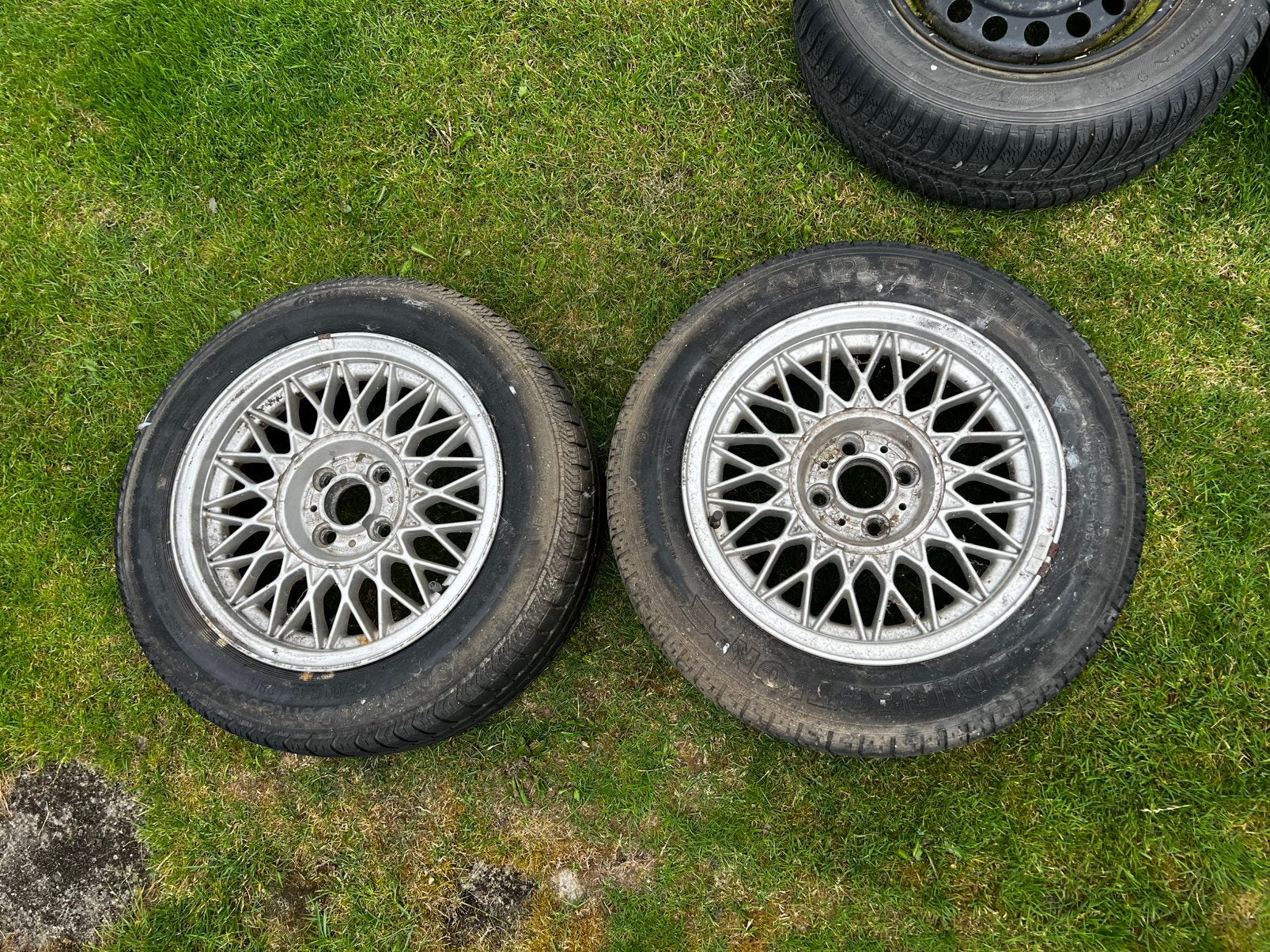Bmw e30 bbs velgen - 195/60R15, Enlèvement, BMW
