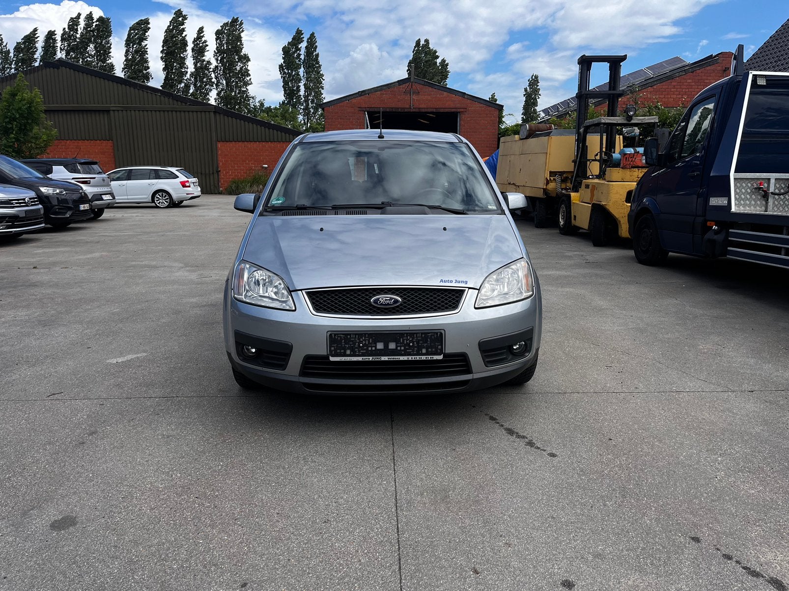 FORD C-MAC 1.8 BENZINE  NAVI VAN 2006 MET ARICO 140DKM, Autos, Argent ou Gris, Achat, Entreprise, Boîte manuelle