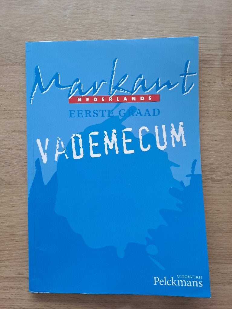 Vademecum Nederlands, Pelckmans, Boeken, Ophalen of Verzenden, Zo goed als nieuw, Nederlands, Pelckmans