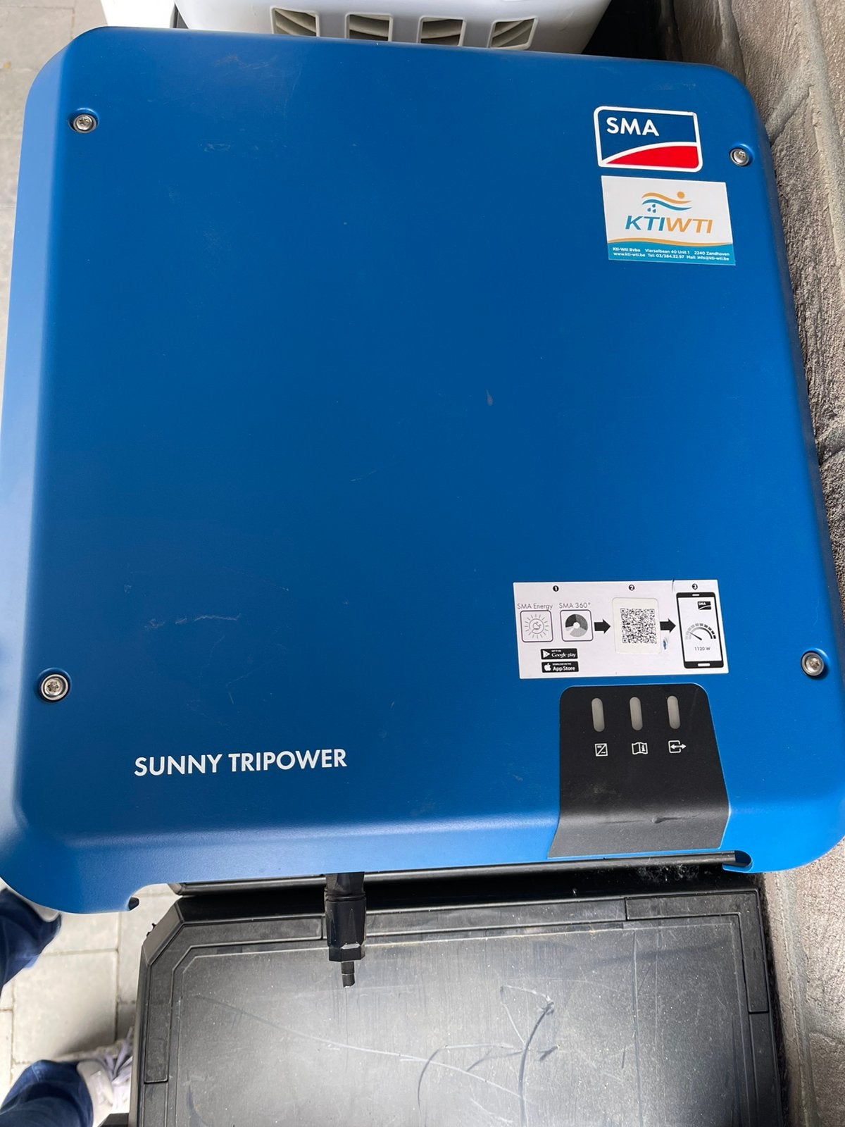SMA Sunny TriPower 4000, Doe-het-zelf en Bouw, Zonnepanelen en Toebehoren, Ophalen, Gebruikt, Overige typen, 200 wattpiek of meer