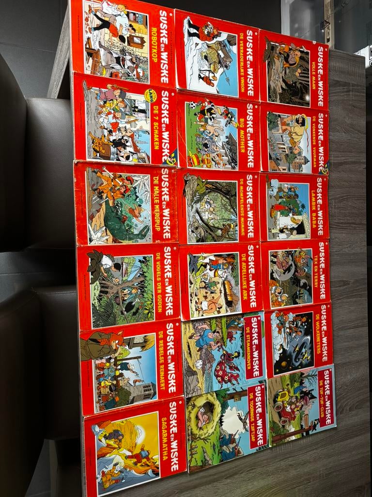 Suske en wiske strips, Boeken, Meerdere stripboeken, Ophalen, Gelezen