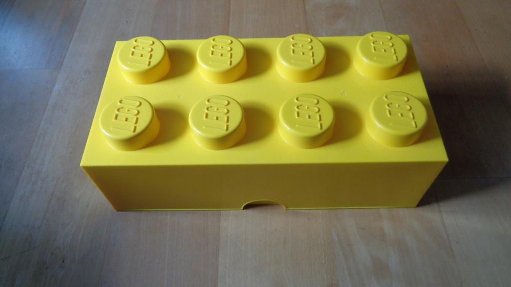 lego grote opbergbox geel, Kinderen en Baby's, Speelgoed | Duplo en Lego, Ophalen, Overige thema's, Lego, Zo goed als nieuw