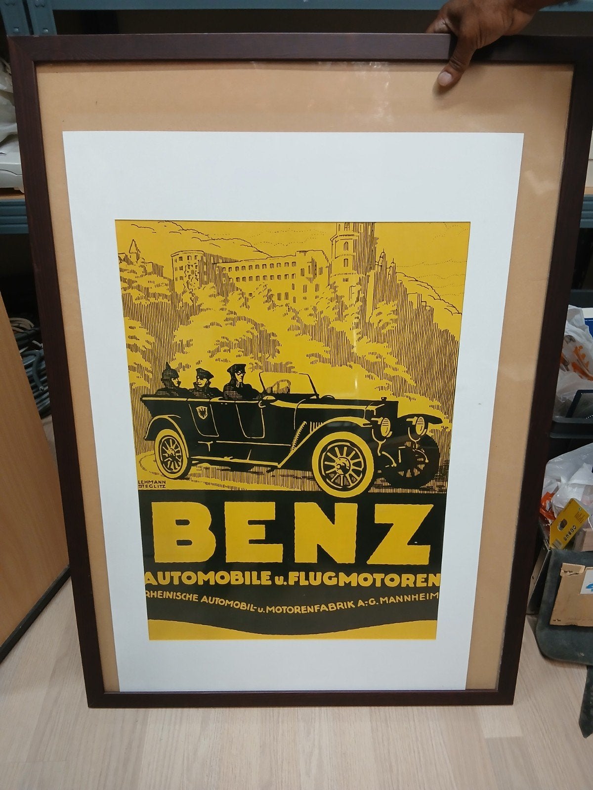 mercedes benz affiches & collectors items, Ophalen of Verzenden