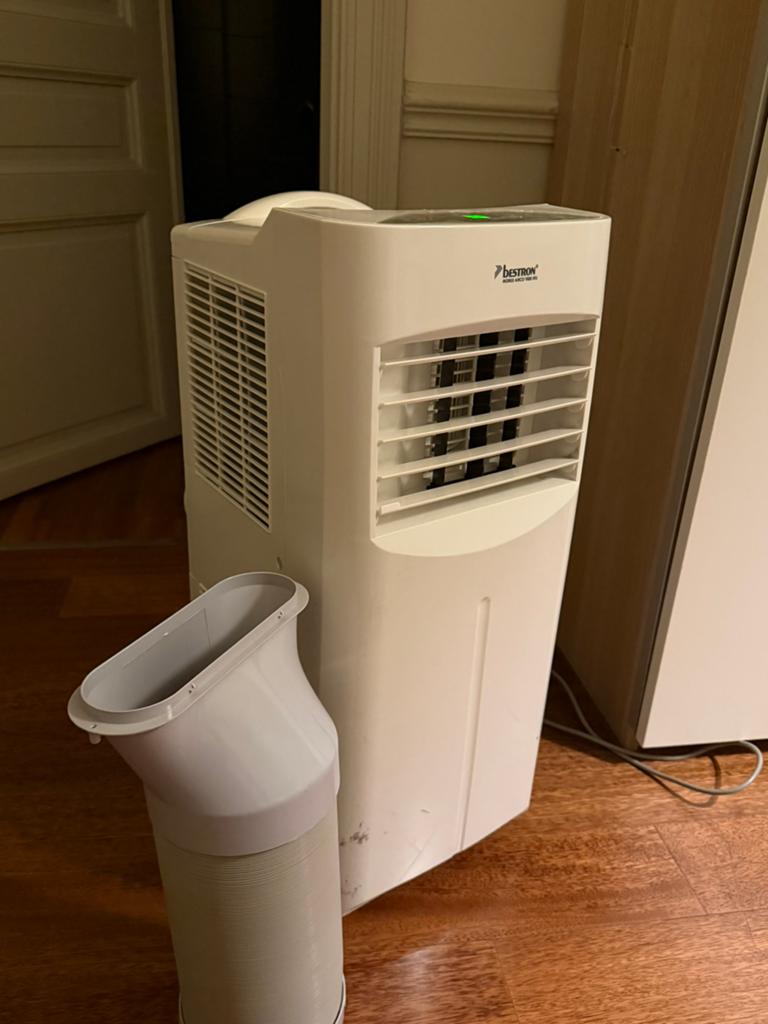 Bestron AAC9000 (mobile airco, 9000BTU, cooling defect), Elektronische apparatuur, Airco's, Ophalen, Gebruikt, Timer, Minder dan 60 m³