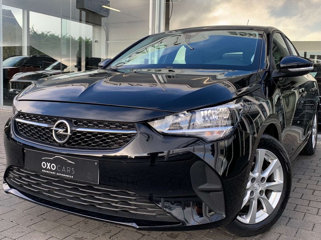 Opel Corsa 1.2i ESSENCE / AIRCO / GPS / CARPLAY / CRUISE / L, Achat, Noir, 5 portes, 55 kW