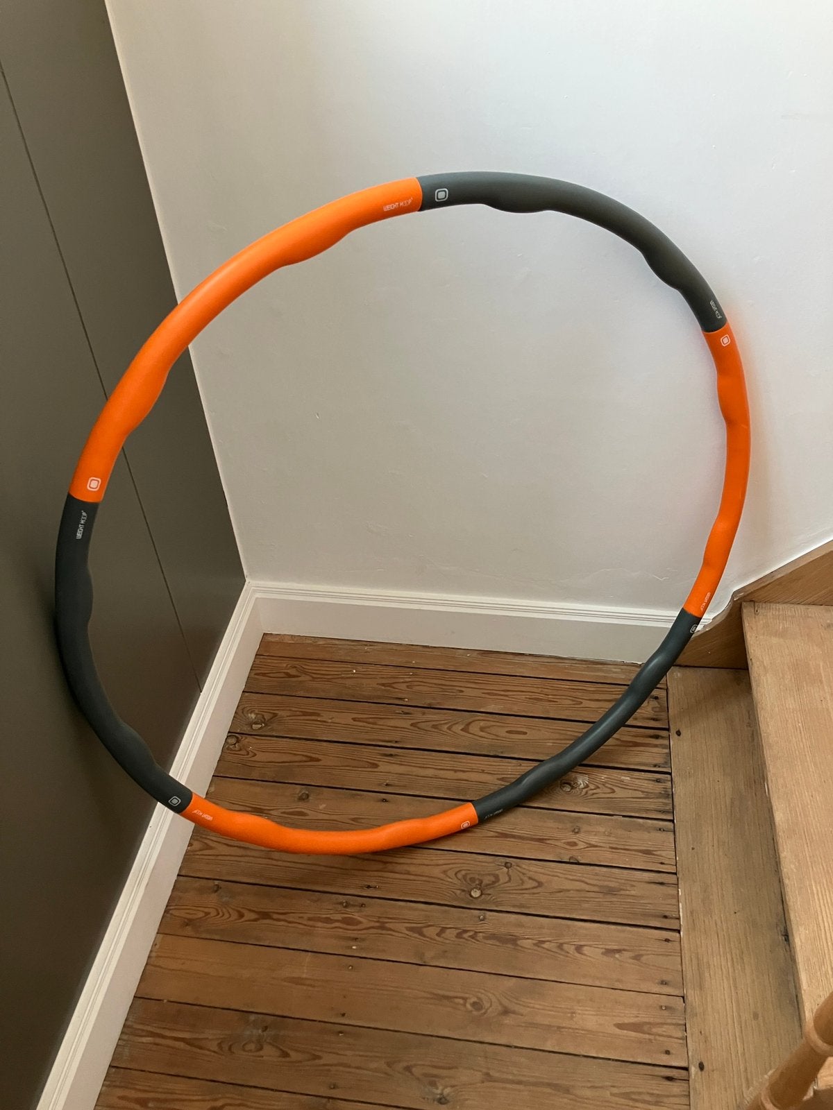 Weight hoop. Hoelahoop.Uit elkaar klikbaar.Zo goed als nieuw, Sports & Fitness, Cerceaux, Enlèvement ou Envoi, Comme neuf