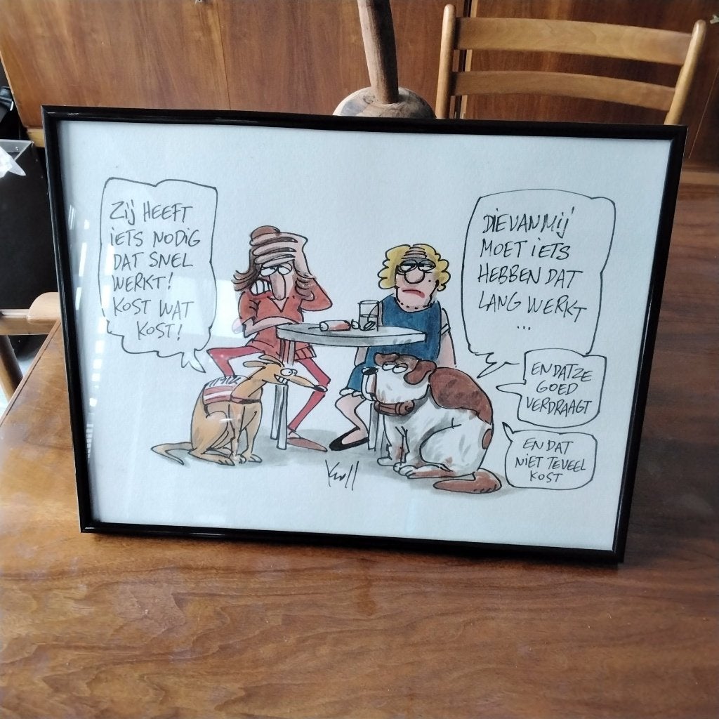 dessin animé Kroll, Enlèvement, Dessin