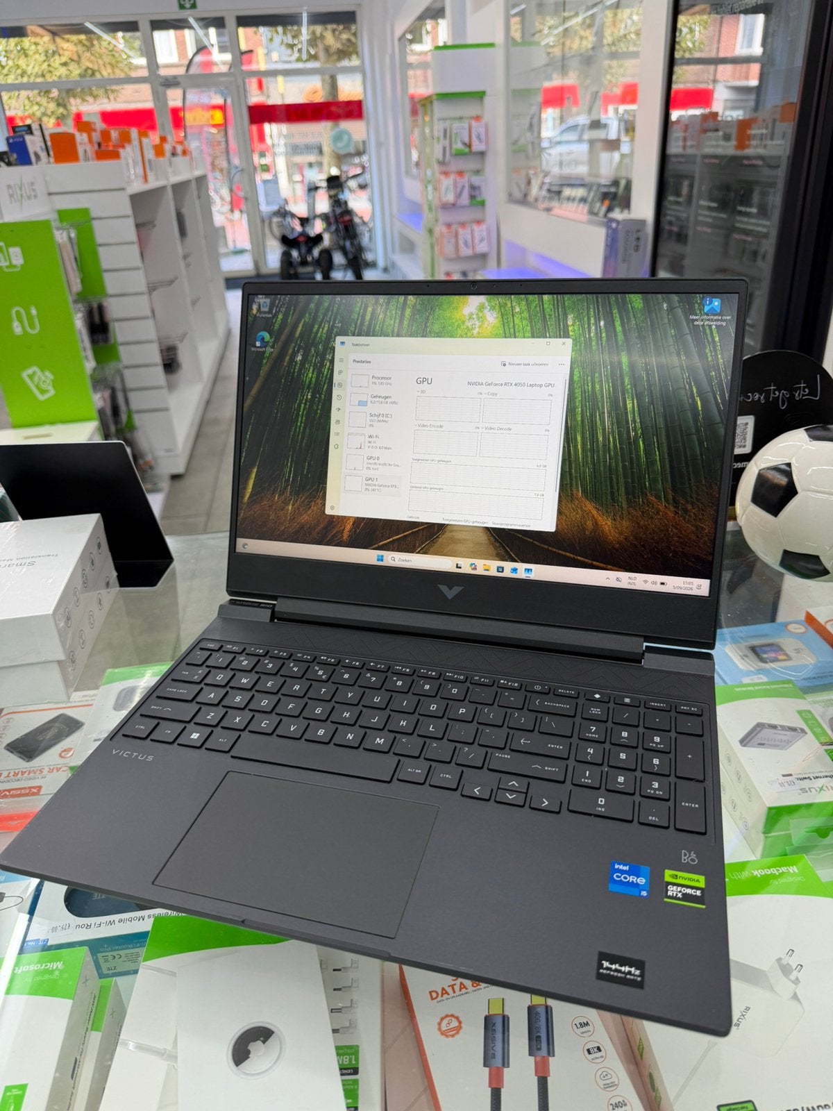 HP Victus Gaming Laptop | i5-12500H | RTX 4050 NIEUW, Enlèvement, Comme neuf
