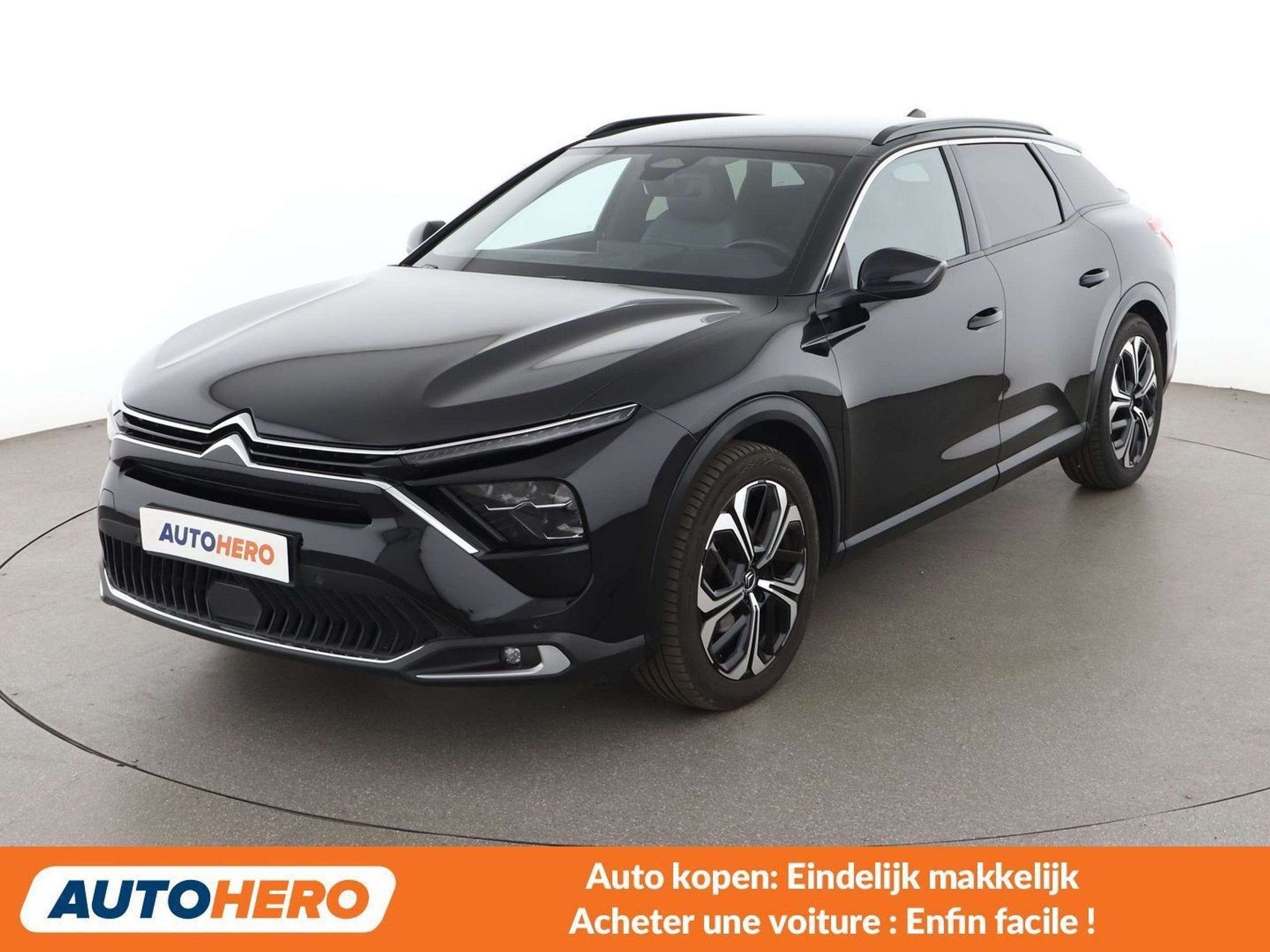 Citroën C5 X 1.2 PureTech Shine (bj 2022, automaat), Auto's, Gebruikt, 1199 cc, Overige brandstoffen, Leder