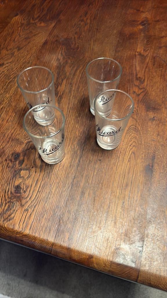 Verres ricard, Enlèvement ou Envoi, Comme neuf