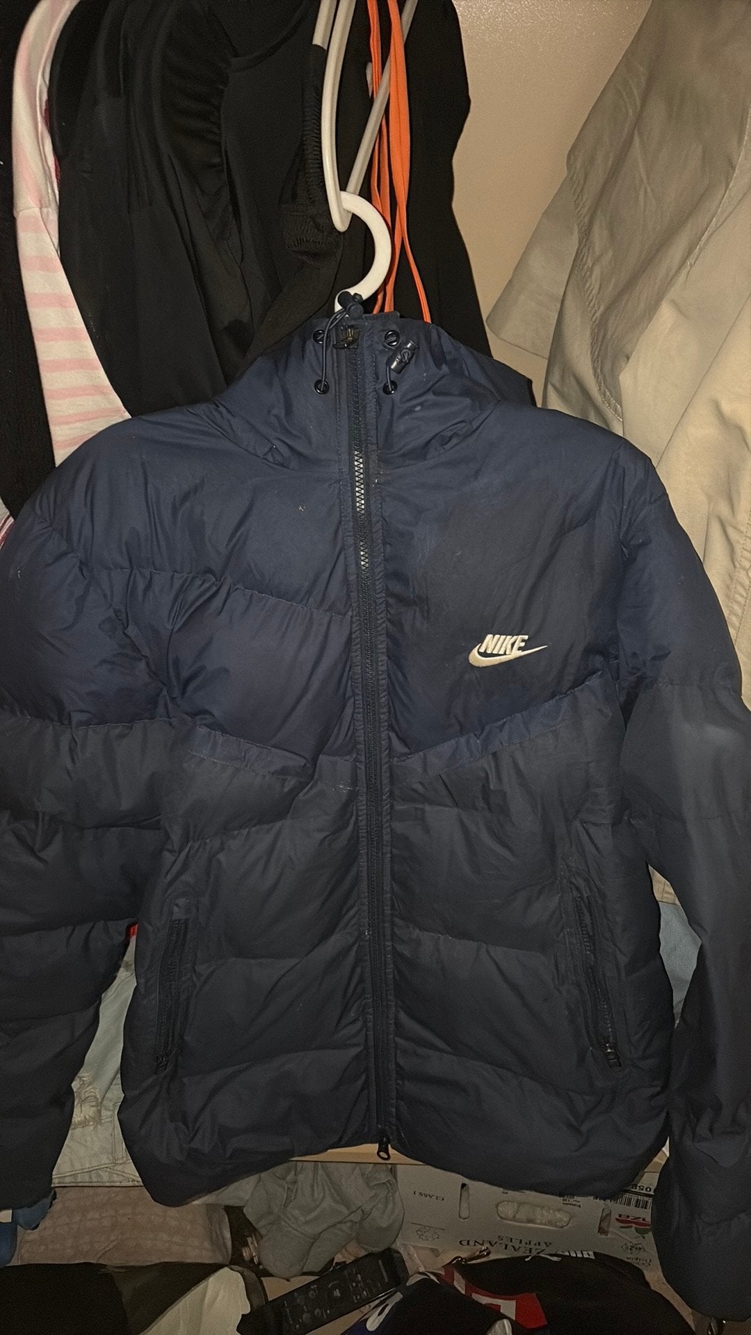 nike jas mannen, Kleding | Heren, Ophalen, Gedragen, Maat 46 (S) of kleiner, Blauw