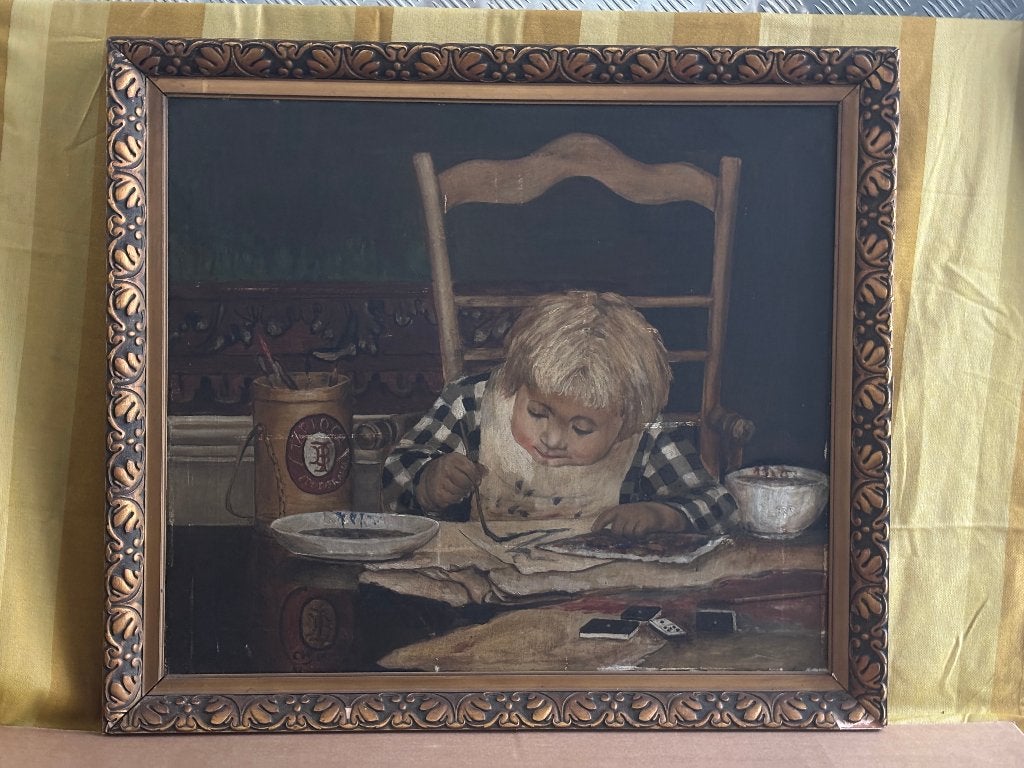 Authentiek Vlaams schilderij, mogelijk Michel De Baets., Antiek en Kunst, Kunst | Schilderijen | Klassiek, Ophalen