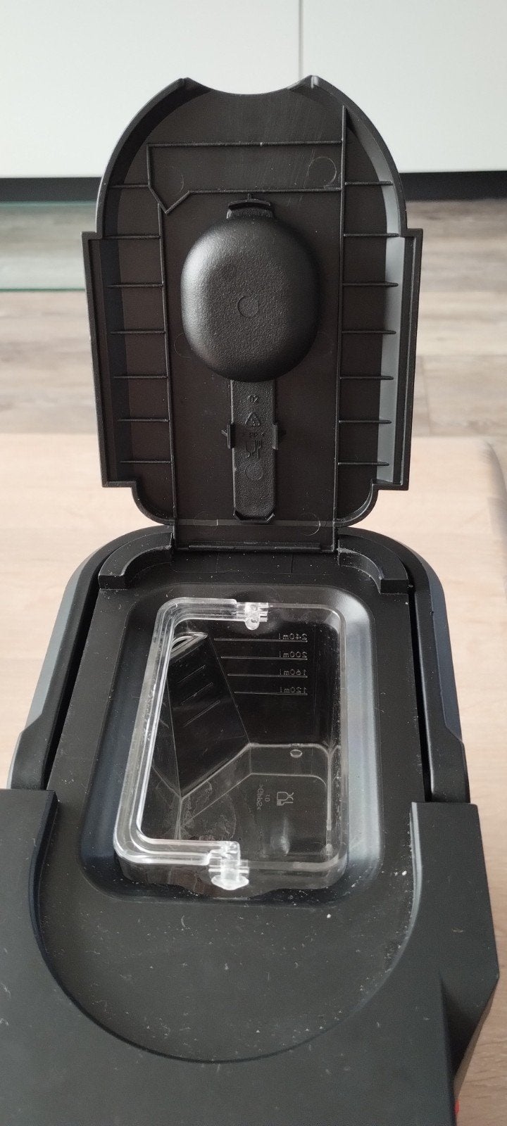 Koffiezetapparaat op batterij, Enlèvement