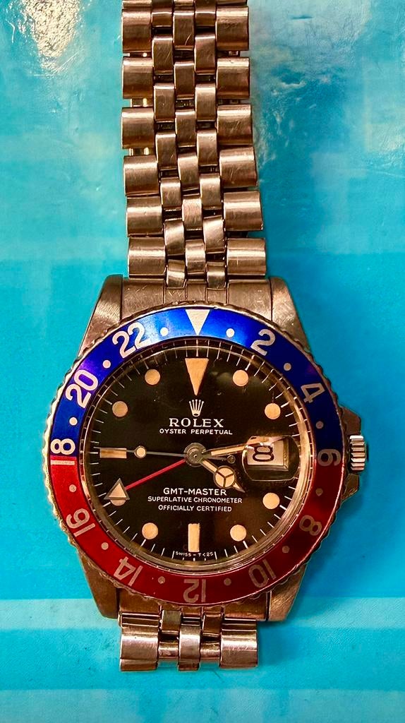 Rolex GMT 1675 mk1 volledige set, Antiek en Kunst, Ophalen of Verzenden
