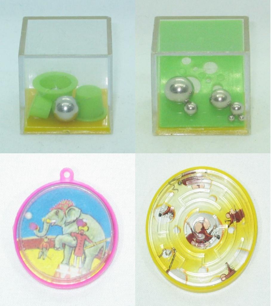 Lot 4 Behendigheidsspelletjes – Geduldspel & Mini Doolhof Sp, Ophalen of Verzenden, Gebruikt, Overige typen