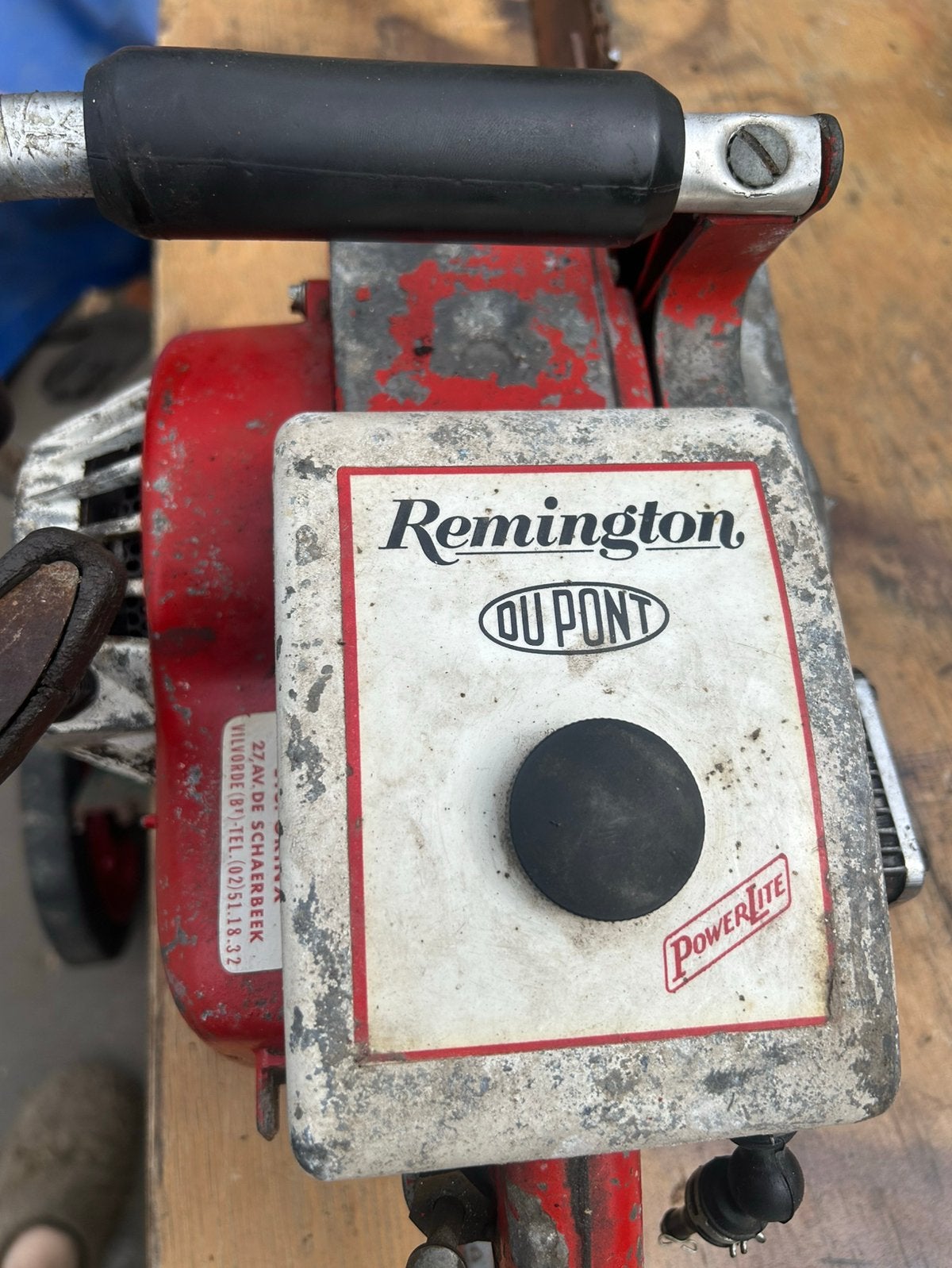 Remington vintage kettingzaag PL-7A, Doe-het-zelf en Bouw, Ophalen of Verzenden, Zo goed als nieuw, Kettingzaag