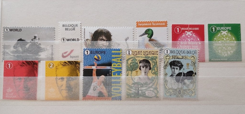 België: jaargang 2015, Postzegels en Munten, Orginele gom, Ophalen of Verzenden, Zonder stempel, Postfris