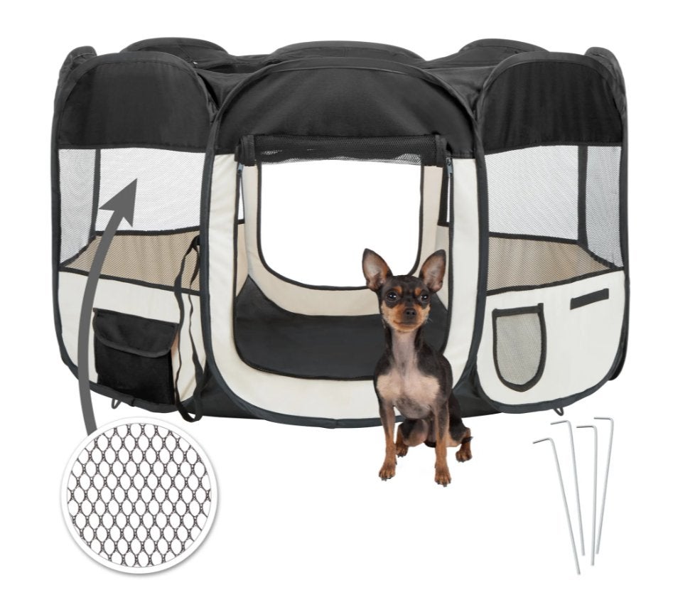 Nieuwe opvouwbare puppybox voor Chihuahua Teckel, Vampira1804@hotmail.com, Pets&gardenshop, Ophalen of Verzenden, Polyester