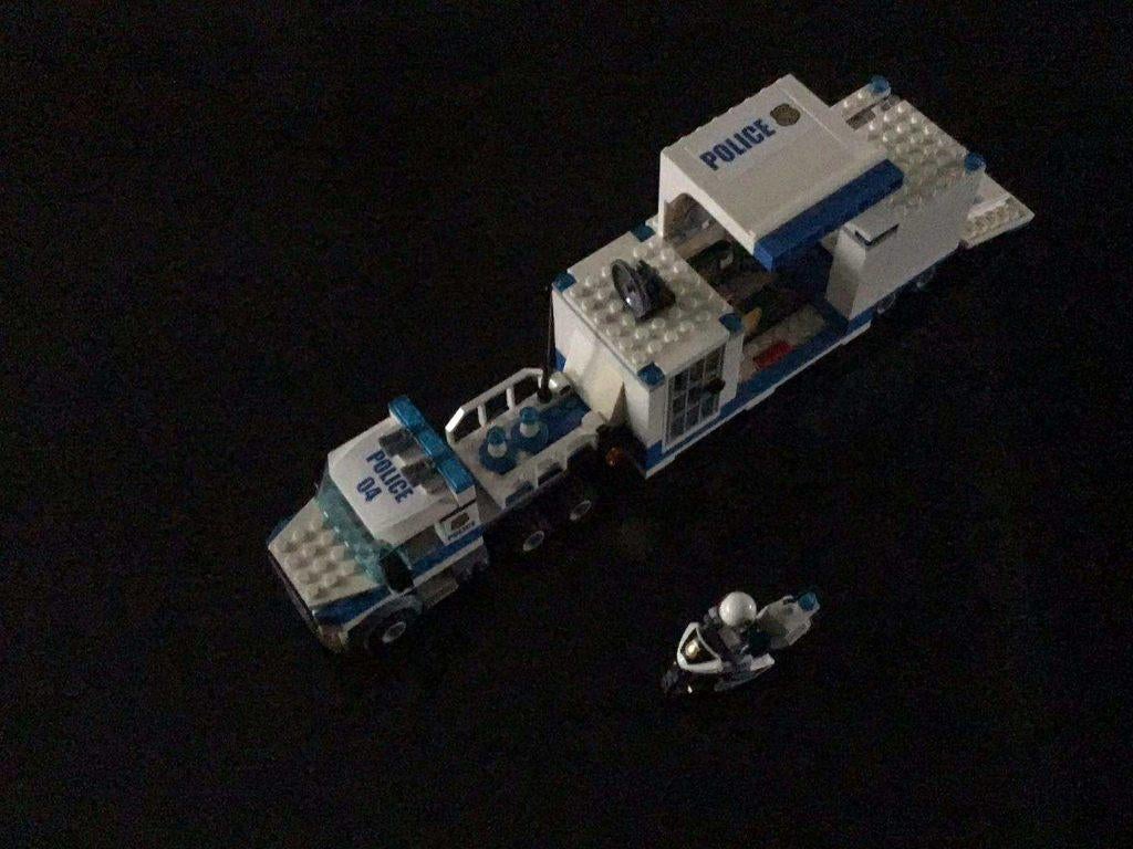 Lego City mobiel commandocentrum 60139, Ophalen, Zo goed als nieuw, Complete set, Lego