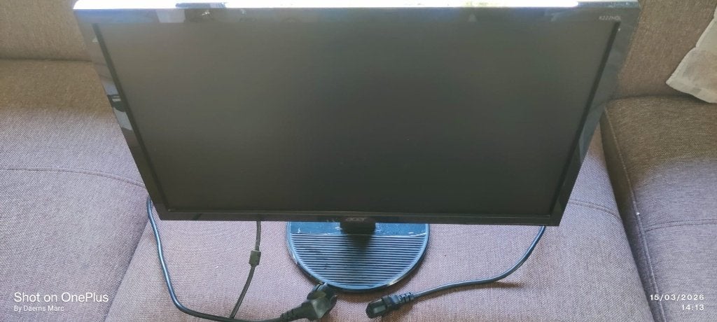 beeldscherm acer, Informatique & Logiciels, Moniteurs, Enlèvement, Utilisé