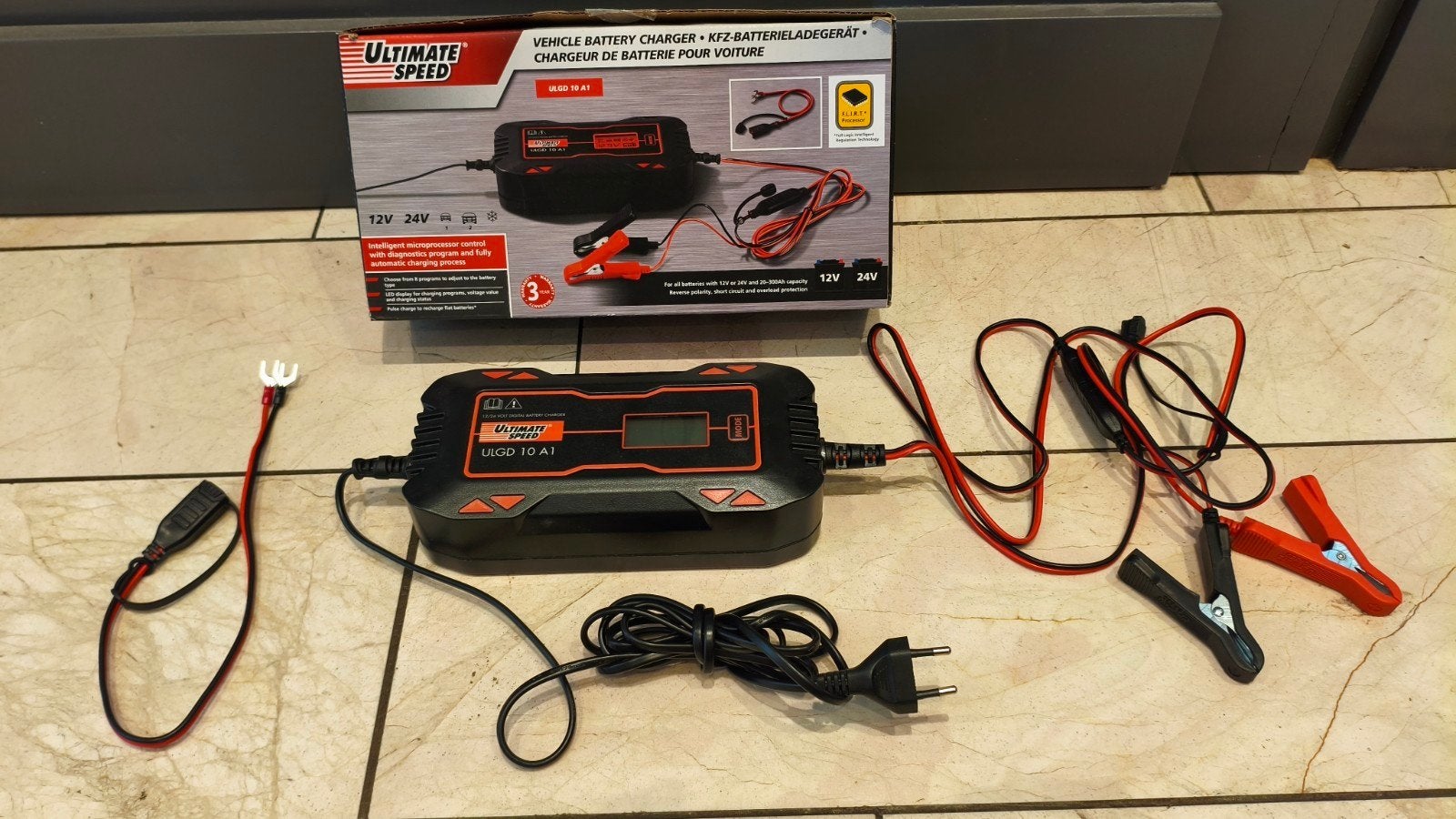 Chargeur batterie ULTIMATE SPEED ULGD 10 A1 avec garantie