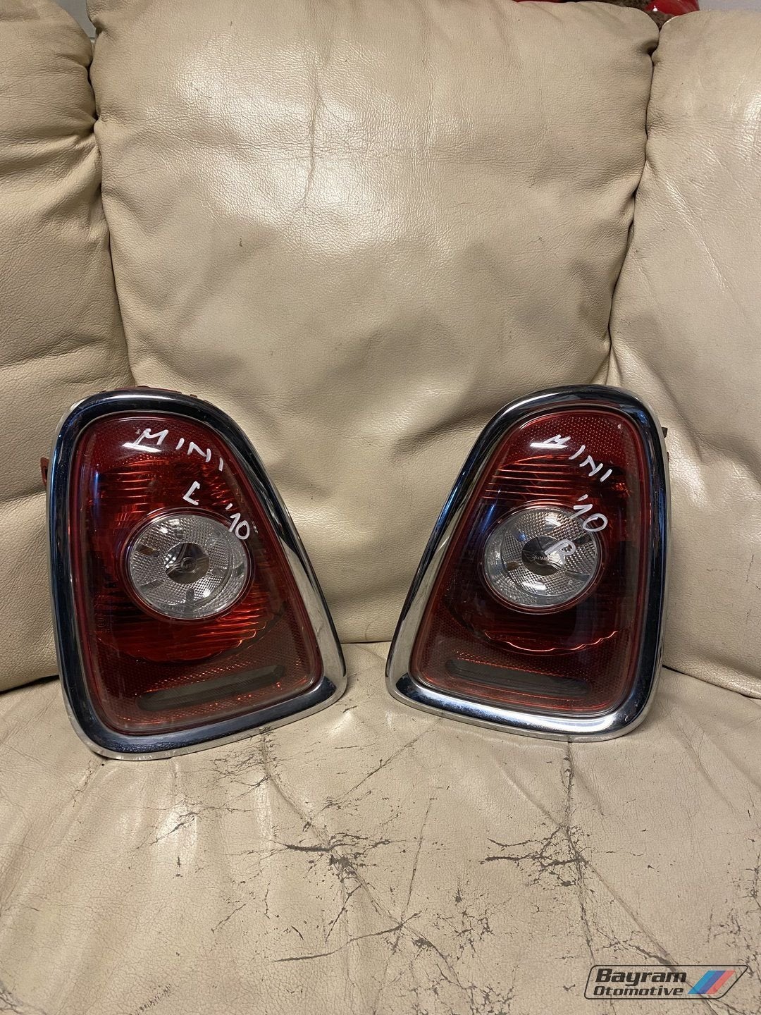 Mini R56 achterlicht origineel wit links rechts 2757010, Gebruikt, -, -, Ophalen of Verzenden