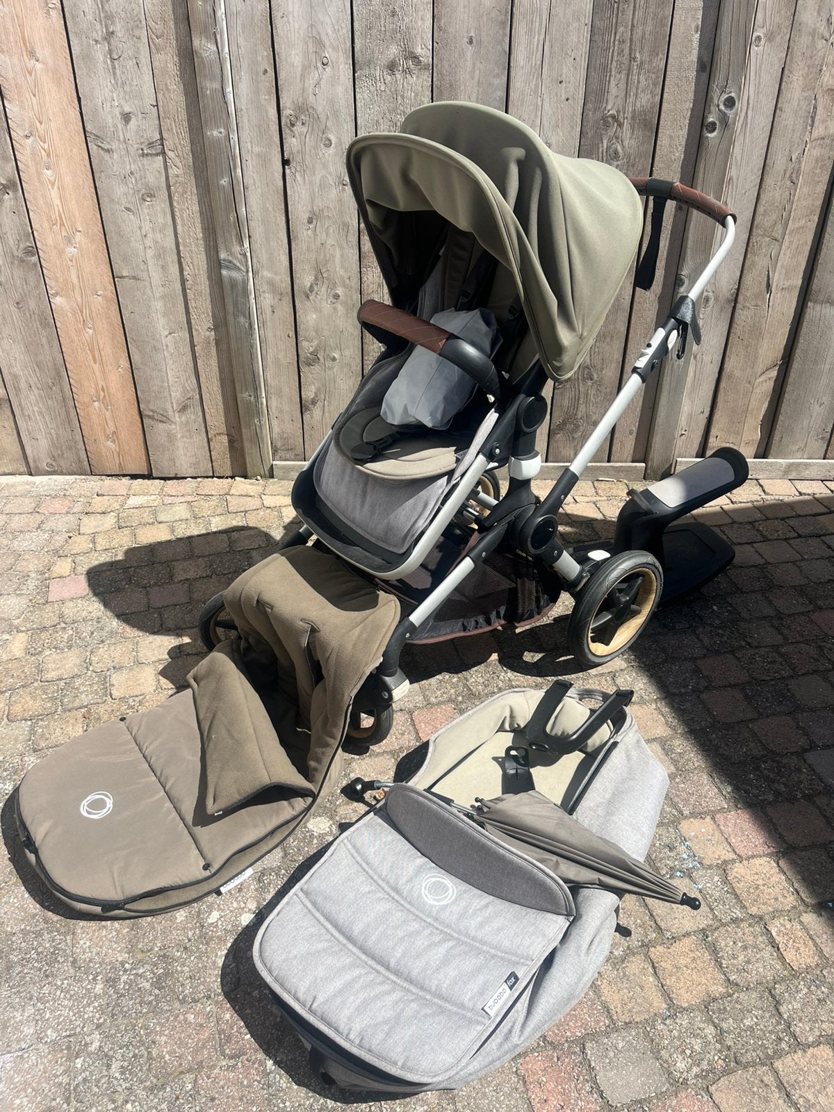 Bugaboo fox groen, Kinderen en Baby's, Kinderwagens en Combinaties, Ophalen, Zo goed als nieuw, Bugaboo