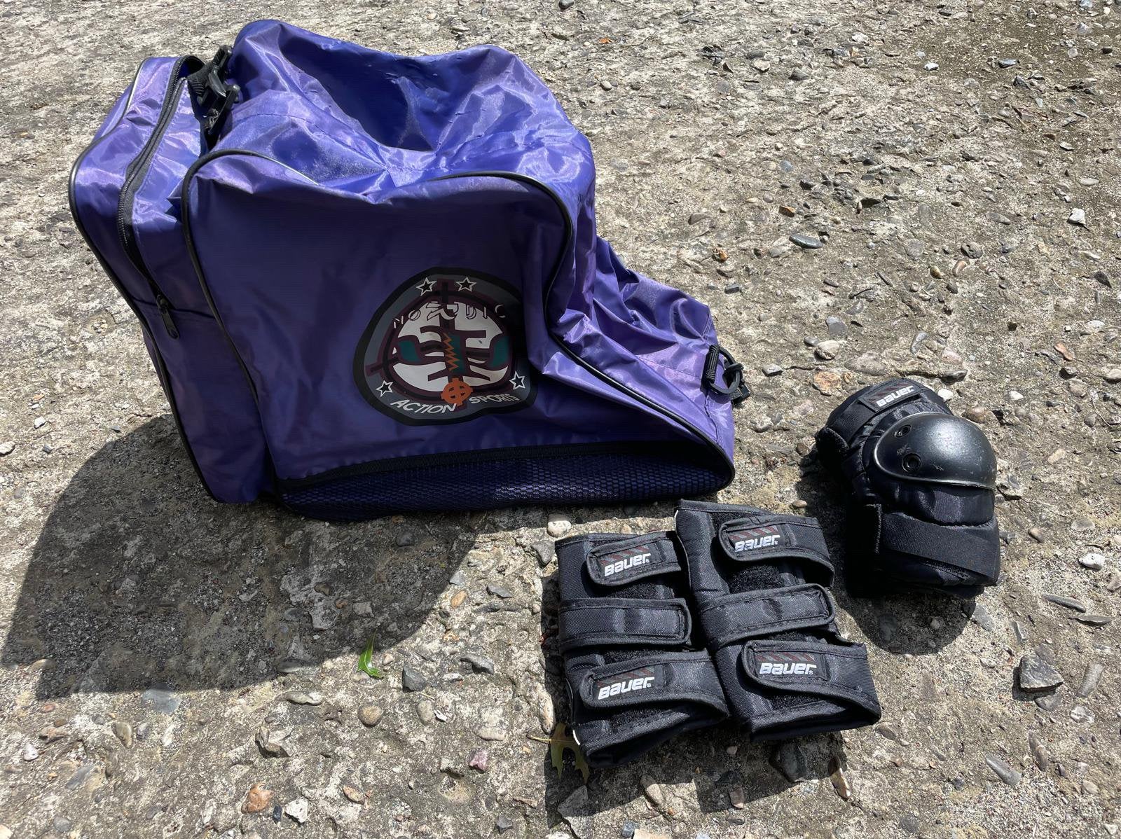 Accessoires inline skates in zak, Ophalen, Zo goed als nieuw