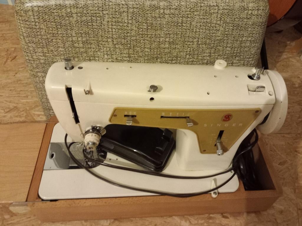 Vintage singer naaimachine, Enlèvement, Machine à coudre, Singer