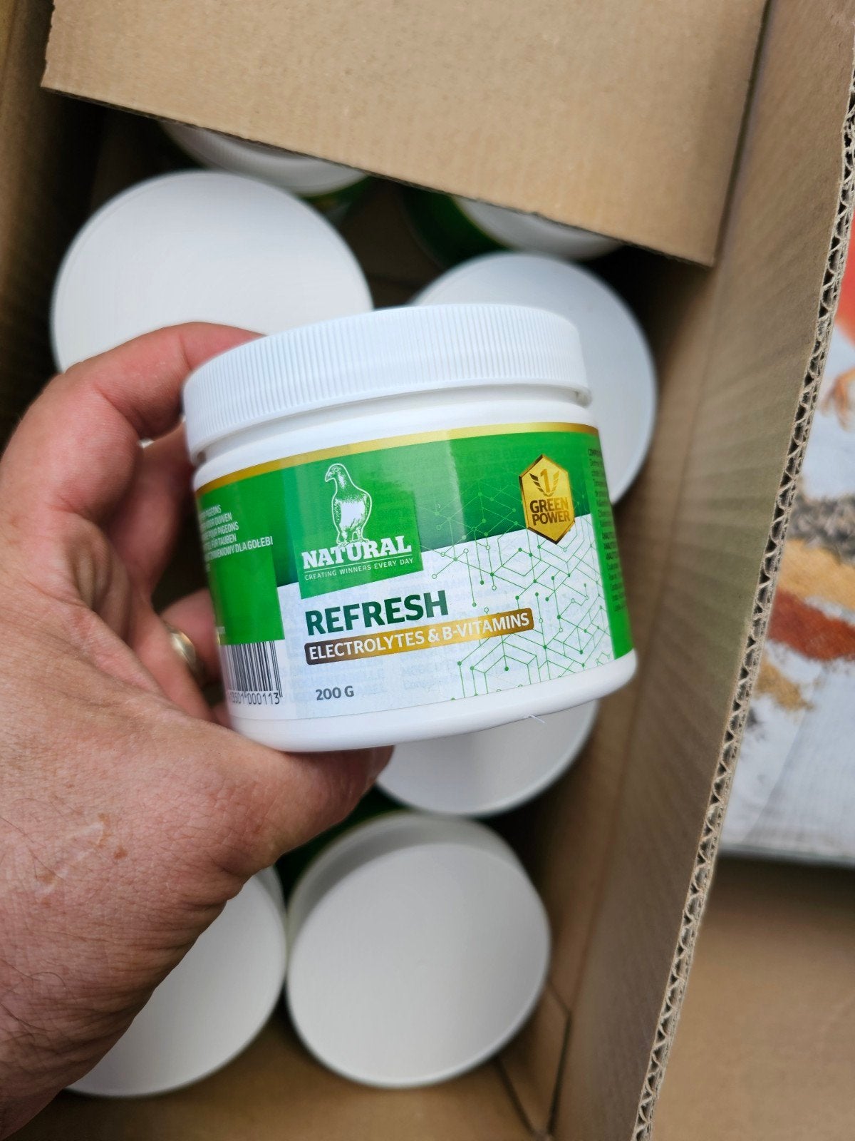 Green Power, Refresh « Electrolytes et vitamines B » 200 gra, Enlèvement, Neuf