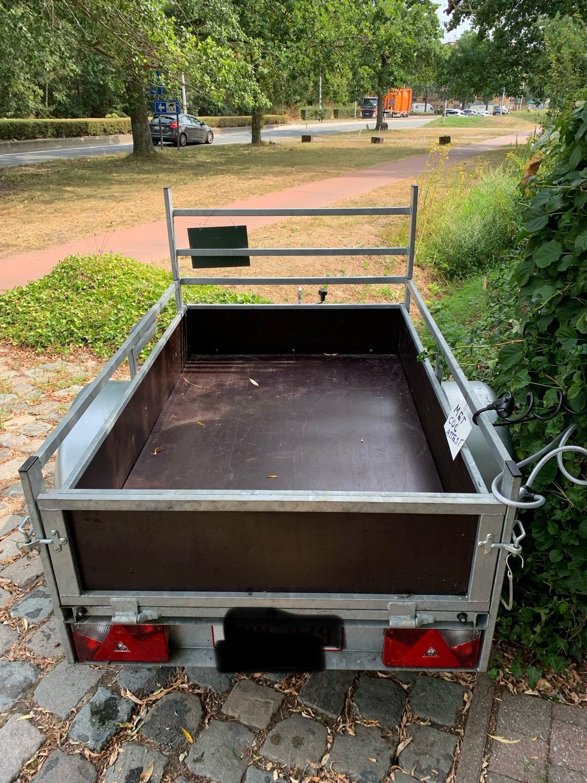 Te koop aanhangwagen, Auto diversen, Aanhangers en Bagagewagens, Ophalen, Zo goed als nieuw
