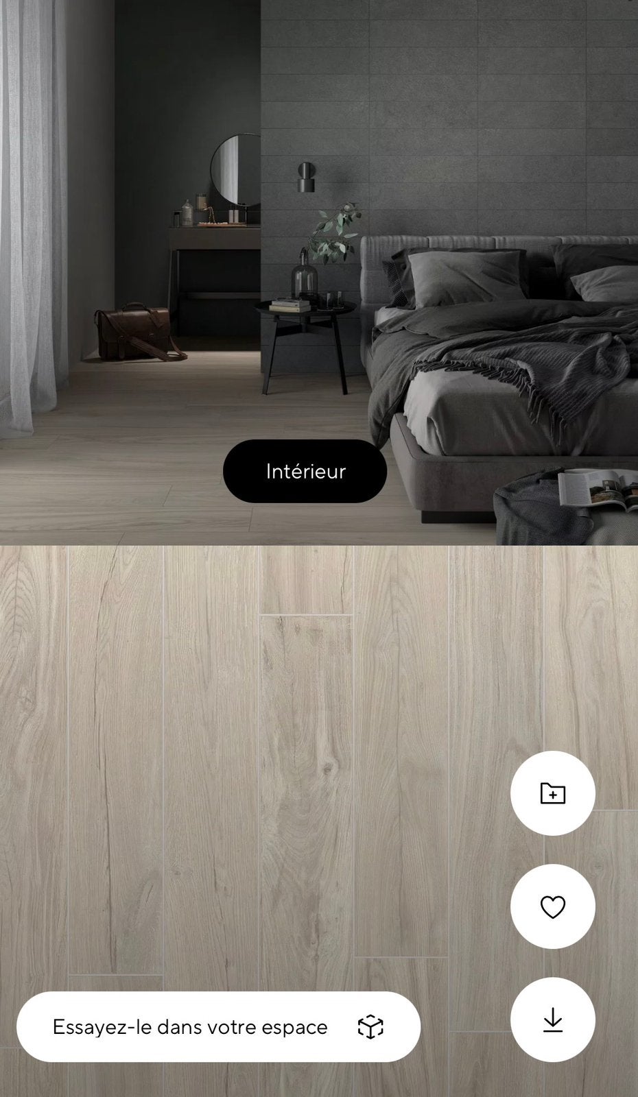 Carrelage immitation parquet 40m2, Enlèvement, Neuf