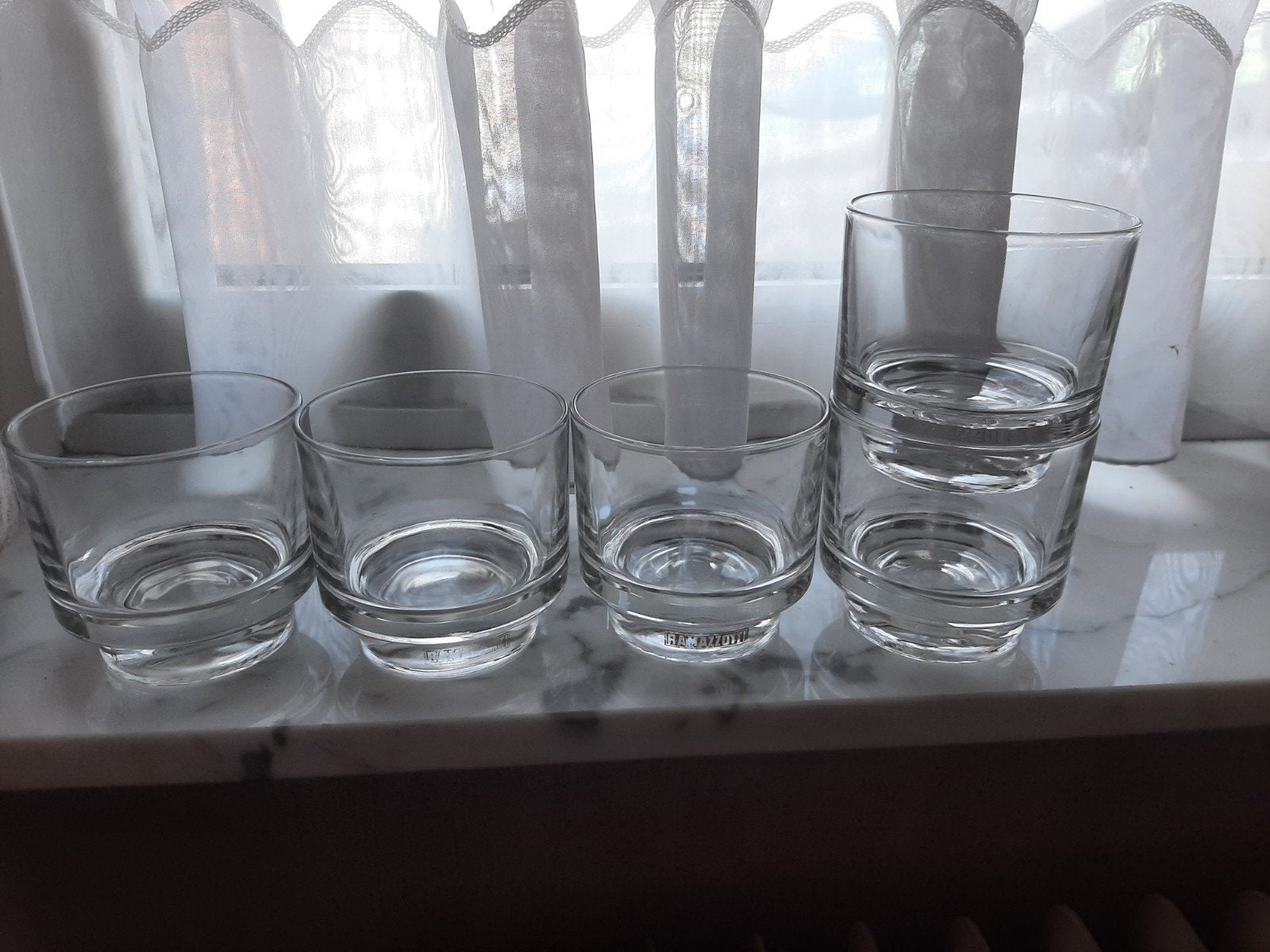 5 Ramazzotti glazen originele vintage horecaglazen, Verzamelen, Ophalen of Verzenden