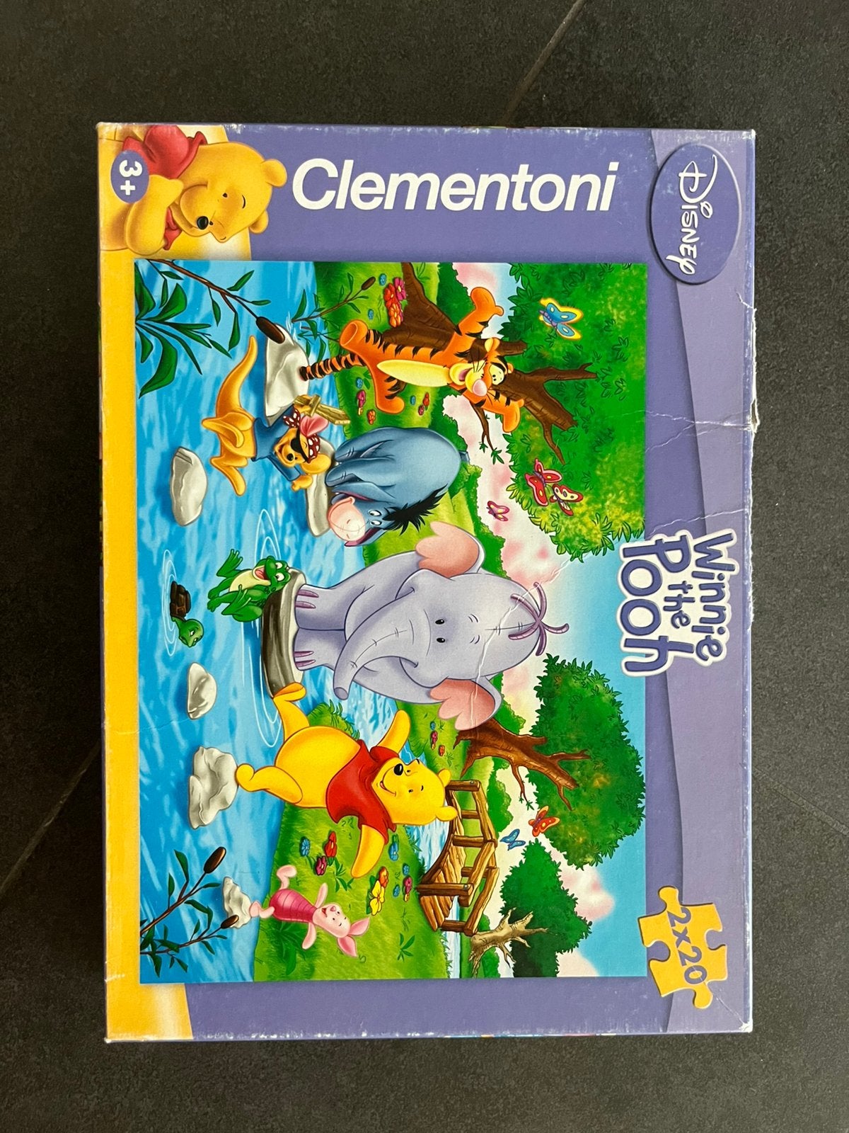 Disney Puzzel Winnie the Poo 2x20st, Hobby en Vrije tijd, Ophalen, Zo goed als nieuw