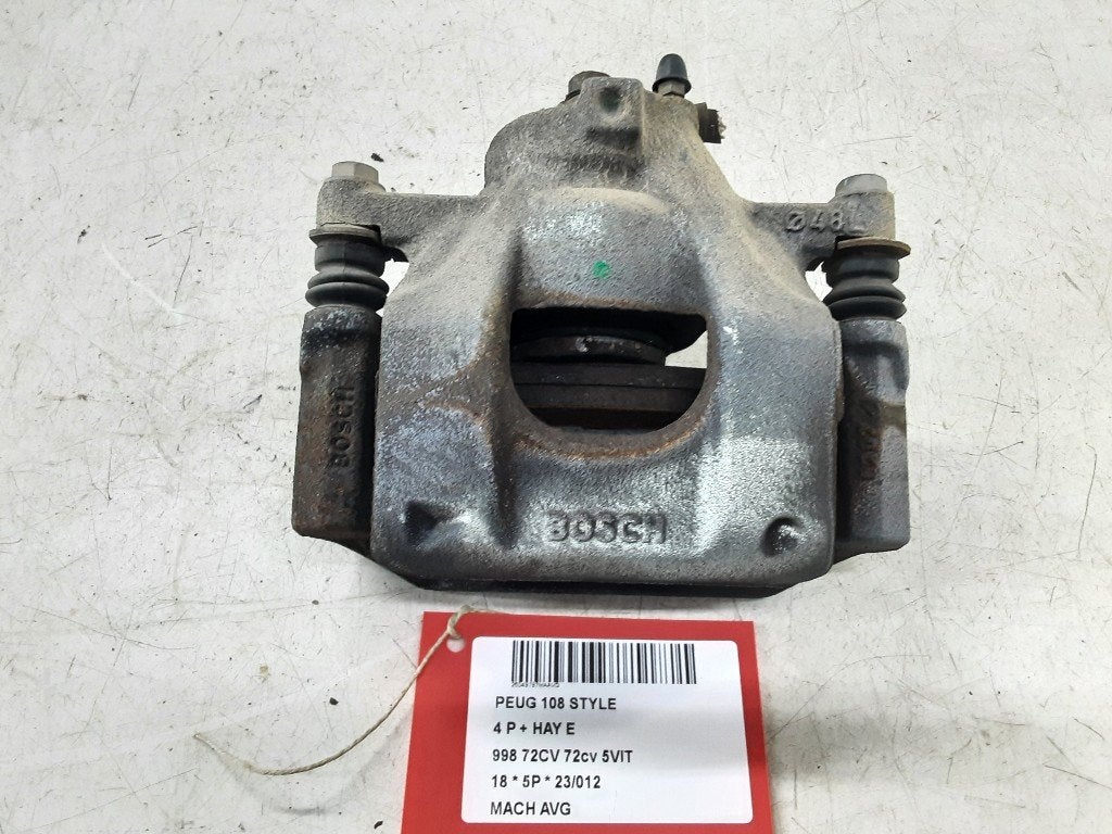 ETRIER DE FREIN AVANT GAUCHE Peugeot 108 (01-2014/-), Kontakt-peugeot@peugeot.com, Utilisé, Peugeot Deutschland GmbH, Bahnhofsplatz
65423  Rüsselsheim, DE