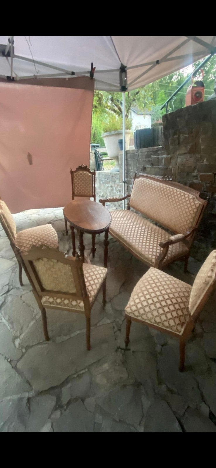 Avendre ancien petit salon, Tuin en Terras, Tuinsets en Loungesets, Ophalen