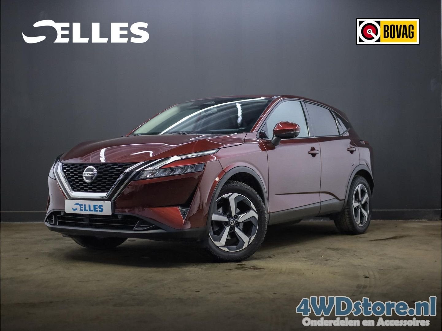 Nissan Qashqai 1.3 MHEV Xtronic 4WD N-Connecta | attache rem, Autos, Rouge, Achat, Noir, Electronic Stability Program (ESP)