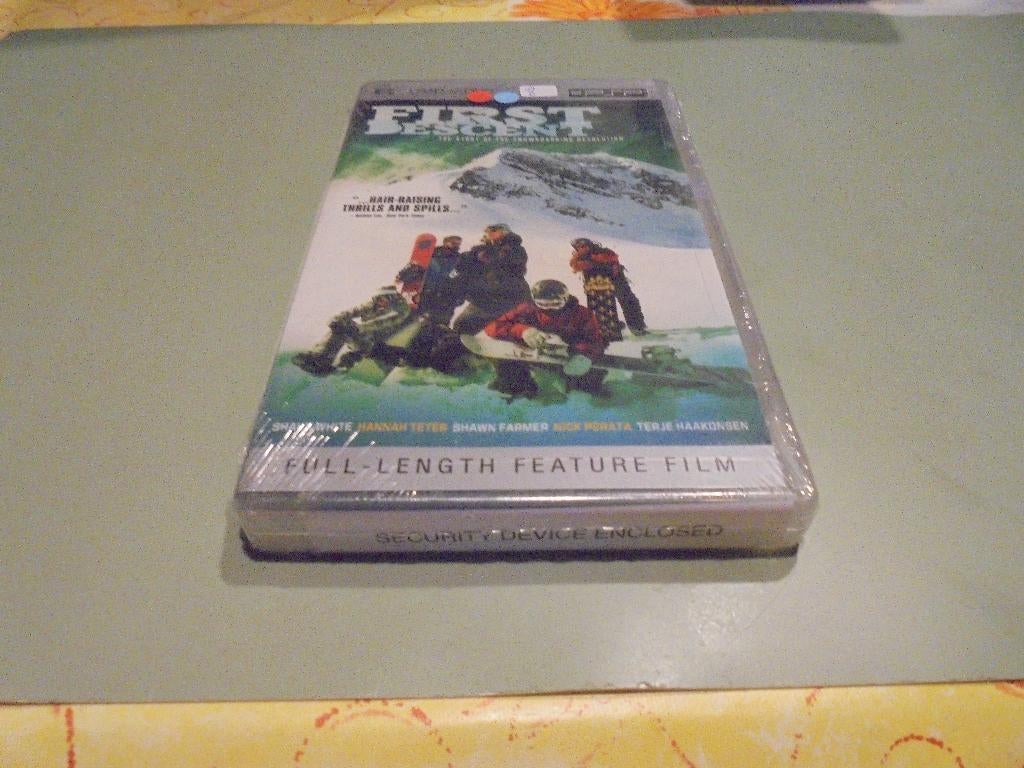 PSP UMD First Descent (snowboarding revolution) NEW, Consoles de jeu & Jeux vidéo, Jeux | Sony PlayStation Portable, Envoi, Neuf
