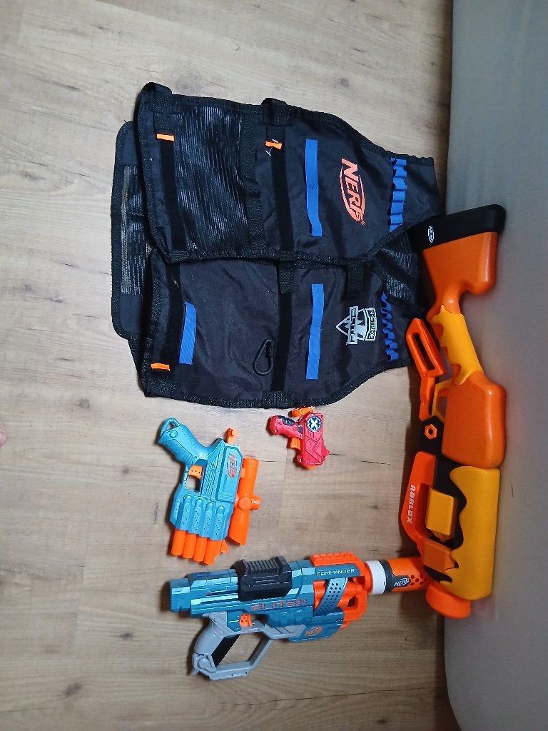 Nerf, Kinderen en Baby's, Speelgoed | Buiten | Actiespeelgoed, Ophalen, Gebruikt