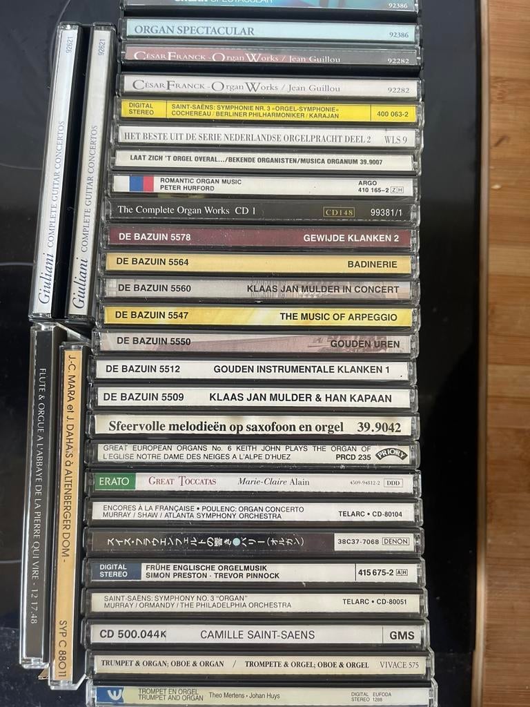 Cds orgelmuziek guitar en pamfluit, Ophalen of Verzenden, Zo goed als nieuw