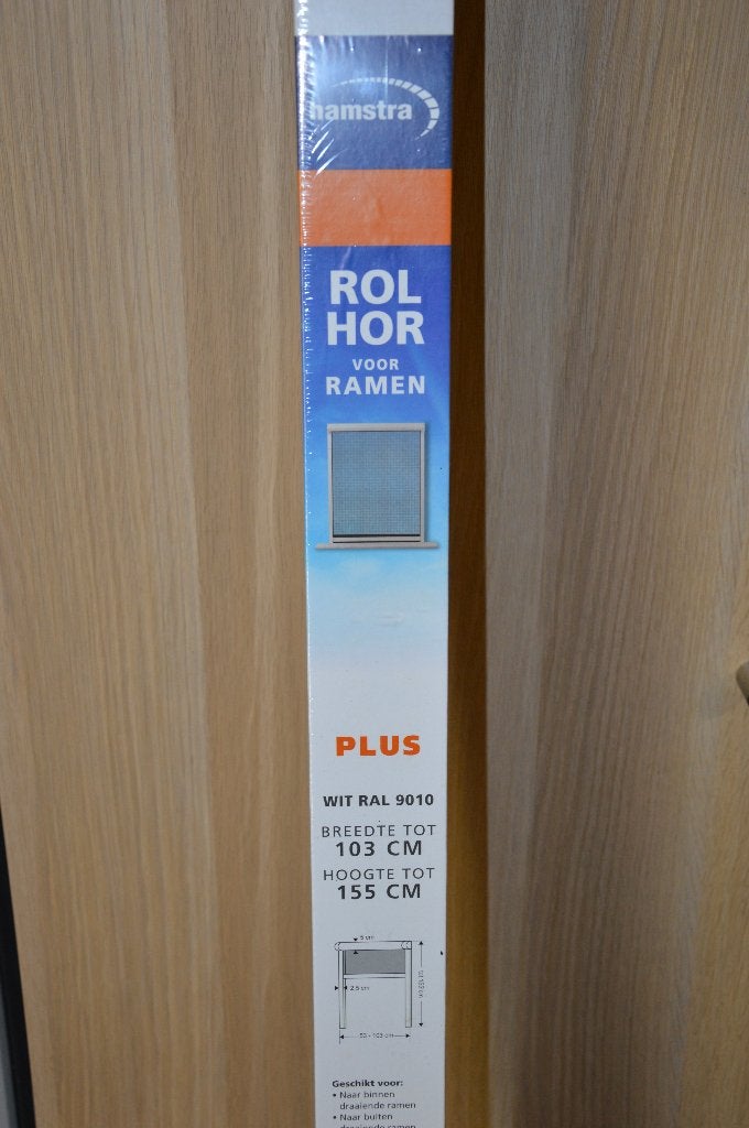 Rol- vliegenraam, Ophalen, Nieuw
